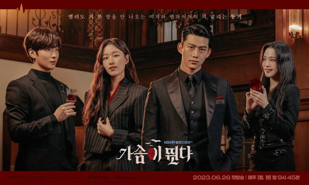 The characters of the Korean Drama Heartbeat