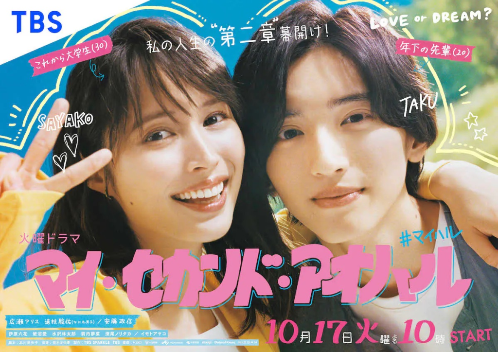 Poster of the Japanese Drama My Second Ao Haru